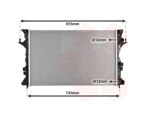 Radiateur, refroidissement du moteur 43002438 International Radiators, Image 2