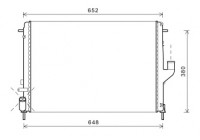 Radiateur, refroidissement du moteur 43002478 International Radiators