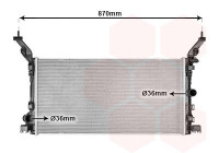 Radiateur, refroidissement du moteur 43012706 International Radiators