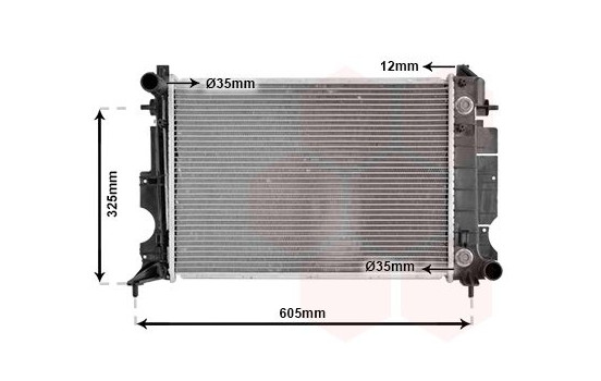 Radiateur, refroidissement du moteur 47002008 International Radiators, Image 2