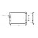 Radiateur, refroidissement du moteur 49002024 International Radiators