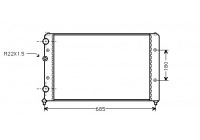 Radiateur, refroidissement du moteur 49002031 International Radiators