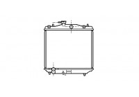 Radiateur, refroidissement du moteur 51002021 International Radiators