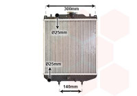 Radiateur, refroidissement du moteur 52002028 International Radiators