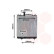 Radiateur, refroidissement du moteur 52002061 International Radiators, Vignette 2