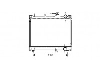 Radiateur, refroidissement du moteur 52002079 International Radiators