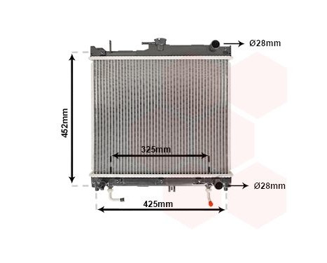 Radiateur, refroidissement du moteur 52002109 International Radiators, Image 2