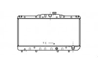 Radiateur, refroidissement du moteur 53002030 International Radiators