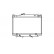 Radiateur, refroidissement du moteur 53002033 International Radiators