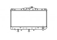 Radiateur, refroidissement du moteur 53002035 International Radiators