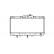 Radiateur, refroidissement du moteur 53002035 International Radiators