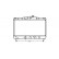Radiateur, refroidissement du moteur 53002115 International Radiators