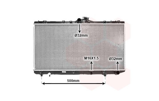 Radiateur, refroidissement du moteur 53002181 International Radiators, Image 2
