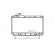 Radiateur, refroidissement du moteur 53002220 International Radiators