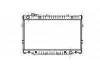 Radiateur, refroidissement du moteur 53002222 International Radiators