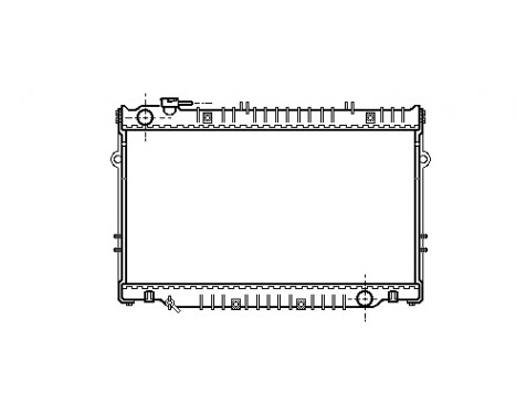 Radiateur, refroidissement du moteur 53002223 International Radiators