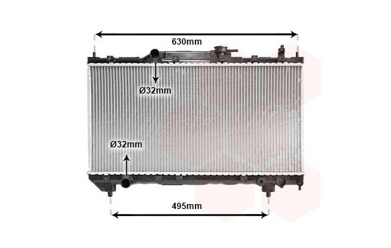 Radiateur, refroidissement du moteur 53002237 International Radiators, Image 2