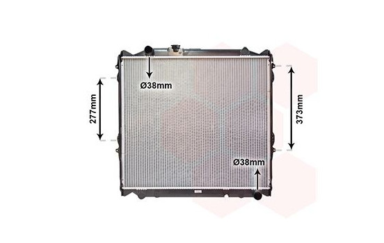 Radiateur, refroidissement du moteur 53002248 International Radiators, Image 2