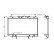 Radiateur, refroidissement du moteur 53002255 International Radiators