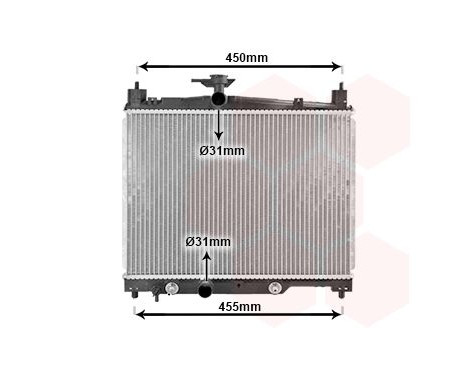 Radiateur, refroidissement du moteur 53002287 International Radiators, Image 2