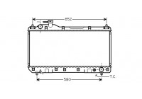 Radiateur, refroidissement du moteur 53002297 International Radiators