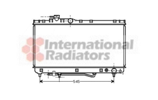 Radiateur, refroidissement du moteur 53002304 International Radiators, Image 2