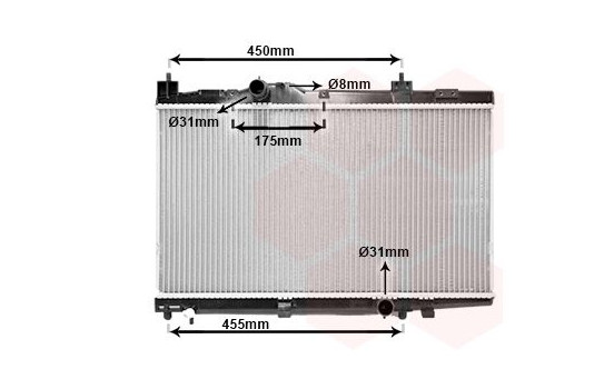 Radiateur, refroidissement du moteur 53002318 International Radiators, Image 2