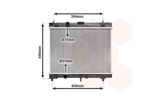 Radiateur, refroidissement du moteur 53002357 International Radiators, Image 2