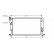 Radiateur, refroidissement du moteur 53002399 International Radiators