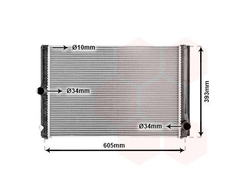 Radiateur, refroidissement du moteur 53002400 International Radiators, Image 2