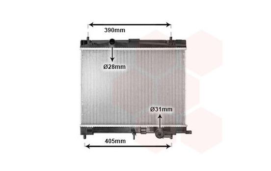 Radiateur, refroidissement du moteur 53002498 International Radiators, Image 2