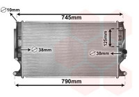 Radiateur, refroidissement du moteur 53002704 International Radiators