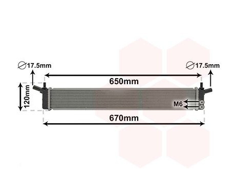Radiateur, refroidissement du moteur 53012703 International Radiators