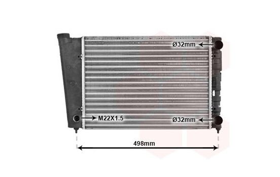 Radiateur, refroidissement du moteur 58002010 International Radiators, Image 2