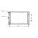 Radiateur, refroidissement du moteur 58002018 International Radiators