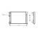 Radiateur, refroidissement du moteur 58002029 International Radiators