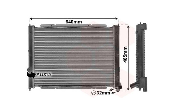 Radiateur, refroidissement du moteur 58002034 International Radiators, Image 2