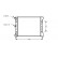 Radiateur, refroidissement du moteur 58002038 International Radiators