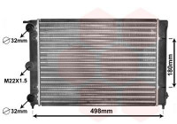Radiateur, refroidissement du moteur 58002039 International Radiators