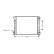 Radiateur, refroidissement du moteur 58002070 International Radiators