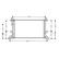 Radiateur, refroidissement du moteur 58002155 International Radiators