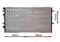 Radiateur, refroidissement du moteur 58002179 International Radiators