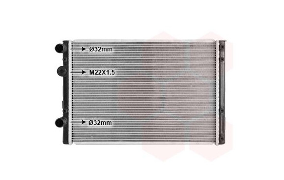 Radiateur, refroidissement du moteur 58002260 International Radiators, Image 2