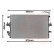 Radiateur, refroidissement du moteur 58012716 International Radiators