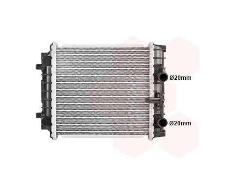 Radiateur, refroidissement du moteur 58012720 International Radiators