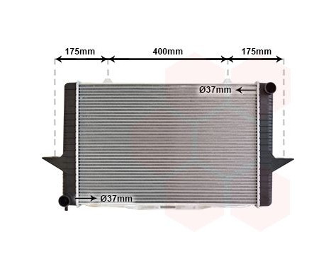 Radiateur, refroidissement du moteur 59002063 International Radiators, Image 2