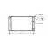 Radiateur, refroidissement du moteur 59002088 International Radiators