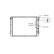 Radiateur, refroidissement du moteur 59002098 International Radiators