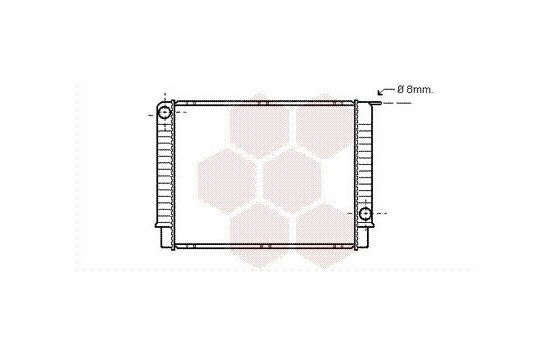 Radiateur, refroidissement du moteur 59002145 International Radiators, Image 2