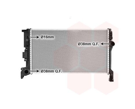 Radiateur, refroidissement du moteur 59012702 International Radiators
